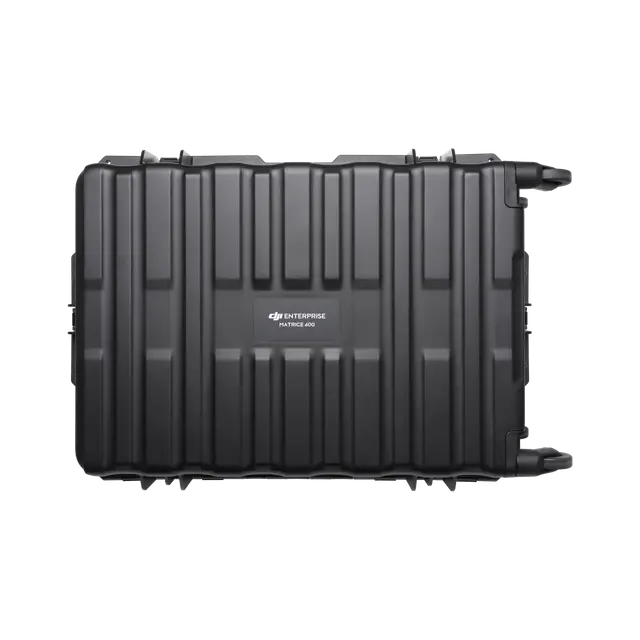 DJI Matrice 400 enterprise drone with dual batteries, foldable arms, RTK‑capable GNSS pods, and rugged design for industrial inspections and mapping missions.