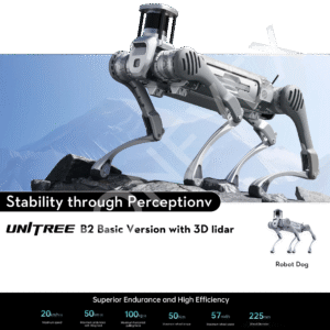 Unitree B2- Basic Version with 3D LIDAR Robot Dog (Industry grade)