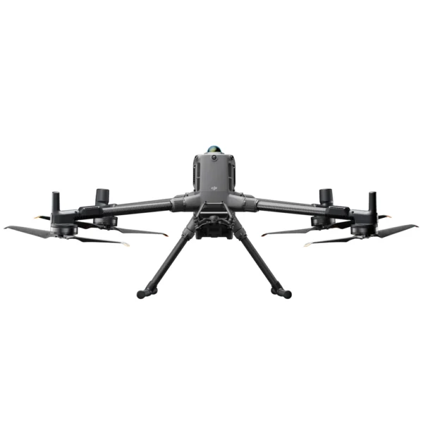 DJI Matrice 400 enterprise drone with dual batteries, foldable arms, RTK‑capable GNSS pods, and rugged design for industrial inspections and mapping missions.
