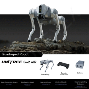 Unitree Go2 Air- Robot Dog (With Controller)