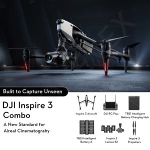 Inspire 3 Combo along with lenses