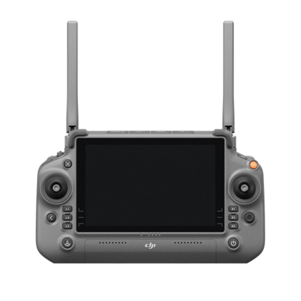 DJI Inspire 3 professional drone with full-frame 8K cinema camera, retractable landing gear, and dual-antenna RTK system for high-end aerial film production.