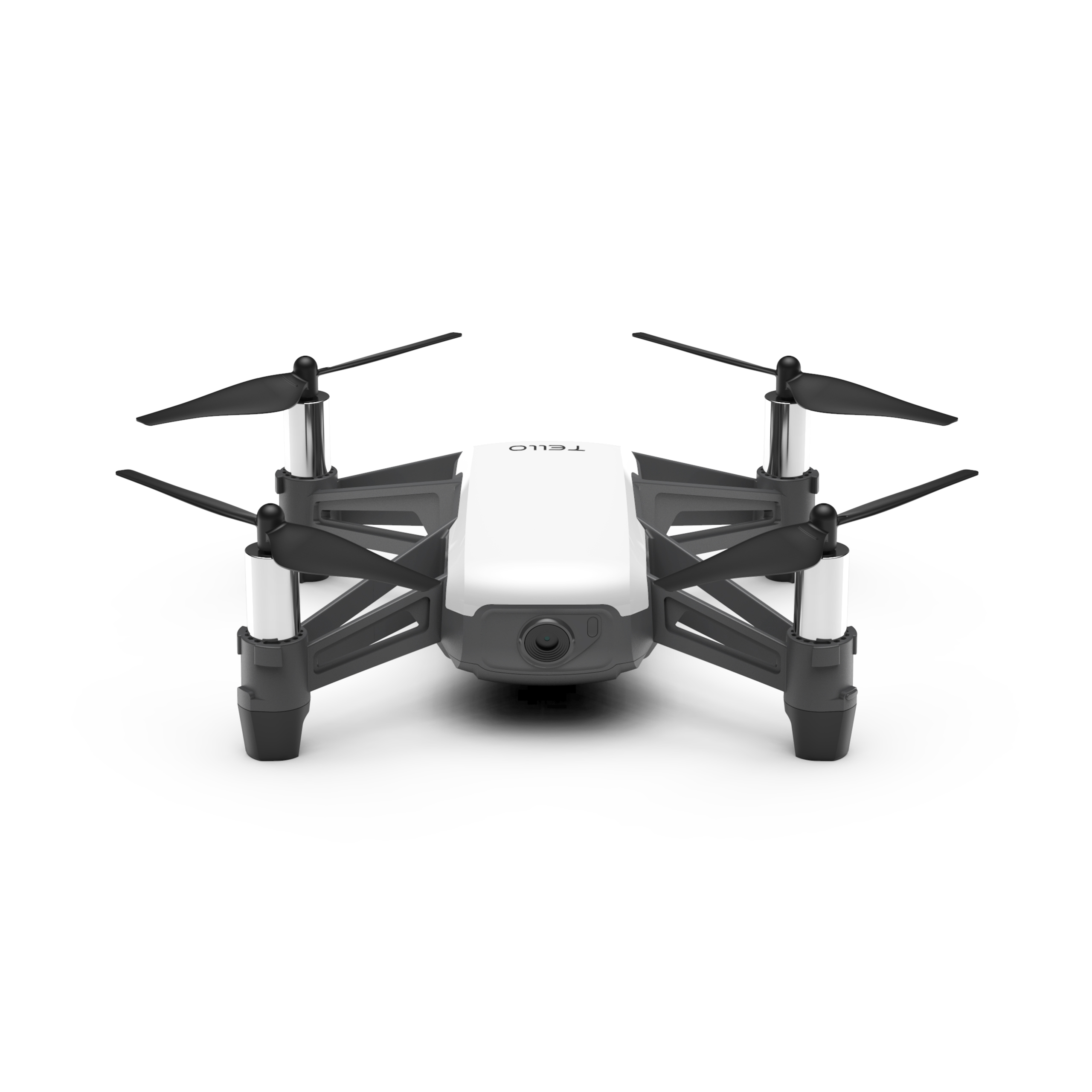 DJI Tello Boost Combo featuring mini drone, three batteries, charging hub, propeller guards, and 720p HD camera for beginner-friendly and educational drone flights.