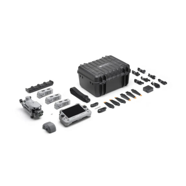 DJI Matrice 4T industrial drone with integrated thermal camera, visual zoom lens, and multi-sensor payload, designed for inspections, emergency response, and night operations.