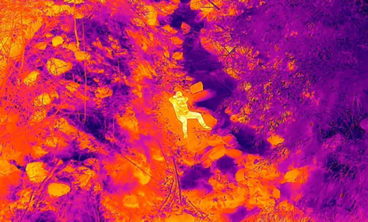 DJI Zenmuse H30T multi-sensor gimbal payload with thermal, zoom, wide, and laser rangefinder modules, designed for Matrice 350 RTK and industrial aerial missions.