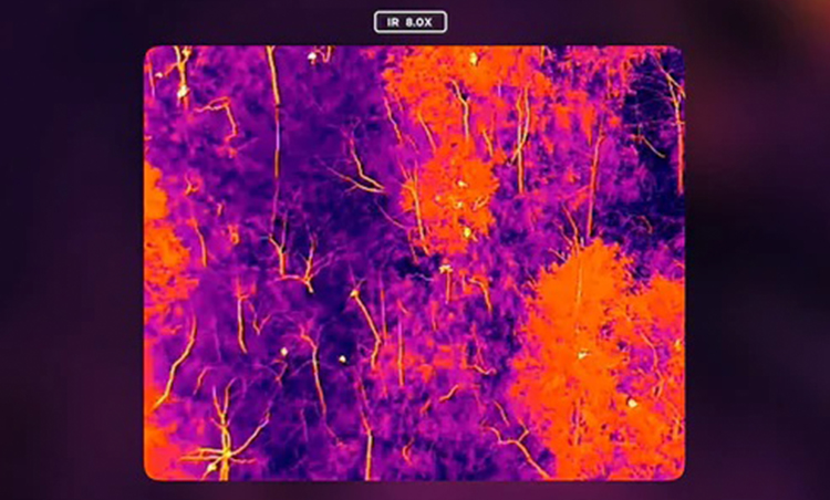 DJI Zenmuse H30T multi-sensor gimbal payload with thermal, zoom, wide, and laser rangefinder modules, designed for Matrice 350 RTK and industrial aerial missions.