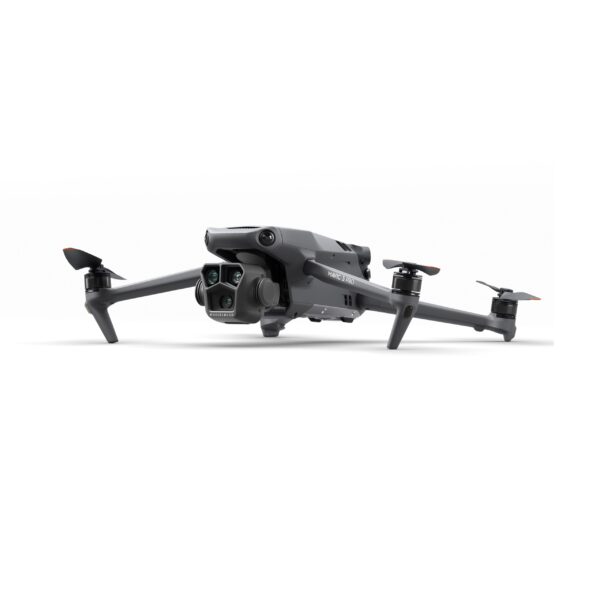 DJI Mavic 3 Pro drone with standard DJI RC remote controller, featuring triple-camera system, foldable design, and advanced flight features for professional aerial photography.