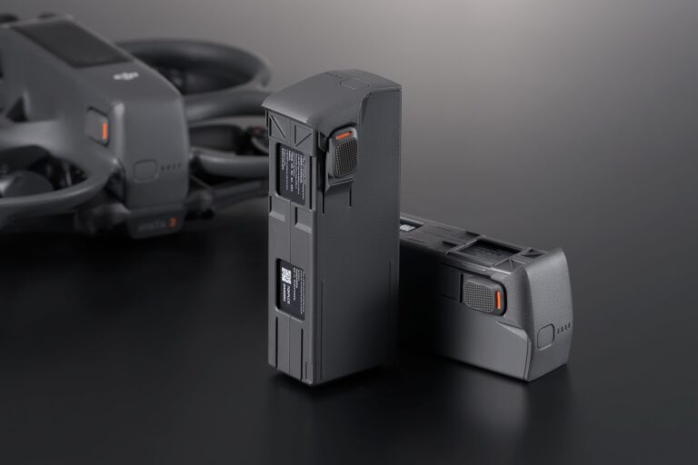 DJI Avata 2 Intelligent Flight Battery with high-capacity cells, lightweight design, and safety features for extended FPV flight time and seamless compatibility with Avata 2 drone.