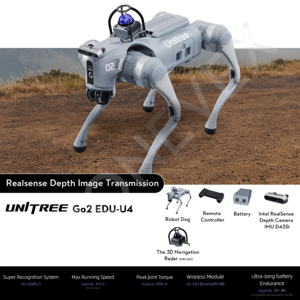 Unitree Go2 Edu-U4 (With Controller)