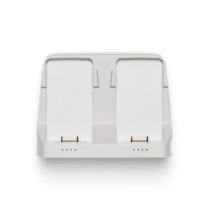 DJI Flip Charging Hub with dual battery slots, designed for efficient drone battery charging.