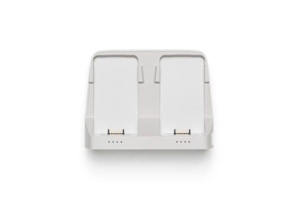 DJI Flip Charging Hub with dual battery slots, designed for efficient drone battery charging.