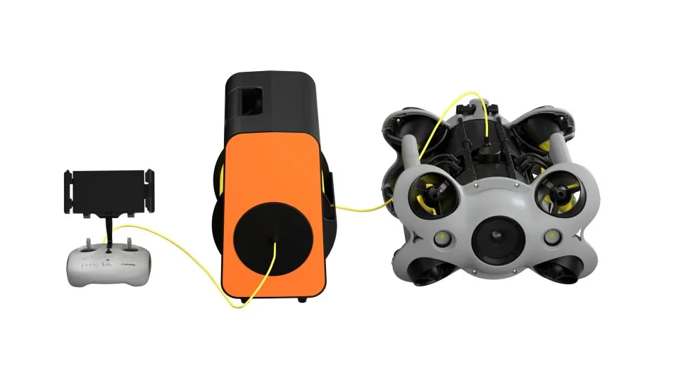 Chasing M2S- Standard underwater drone ROV with 200m cable and remote control