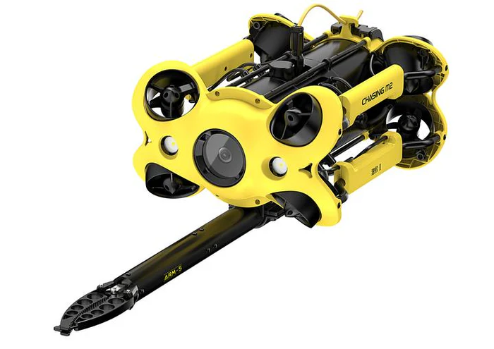 Grabber Claw A robotic arm on Chasing M2 ROV