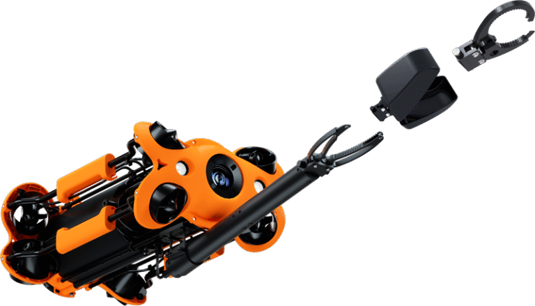 Grabber Arm 2 with two-jaw clamp for underwater ROV operations