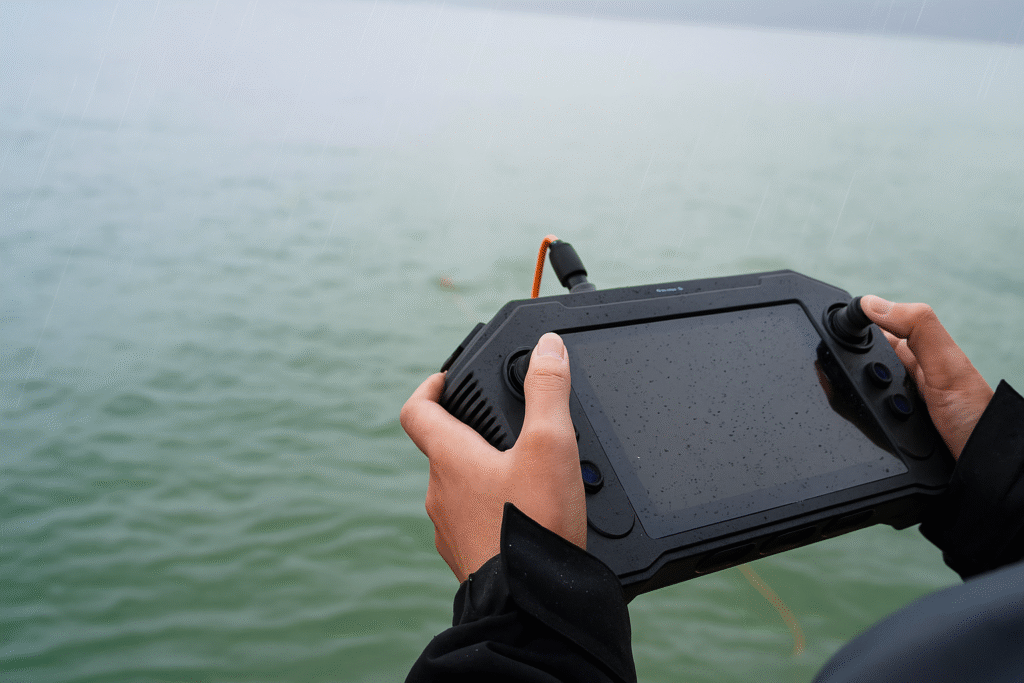 Chasing WSRC waterproof remote controller with 7-inch touchscreen for CHASING drones.