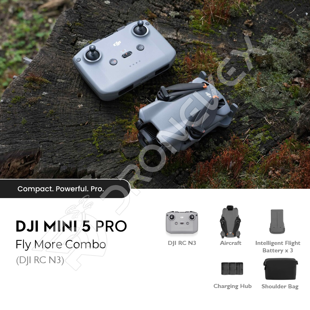 DJI Mini 5 Pro Fly More Combo (RC-N3) latest dji launch