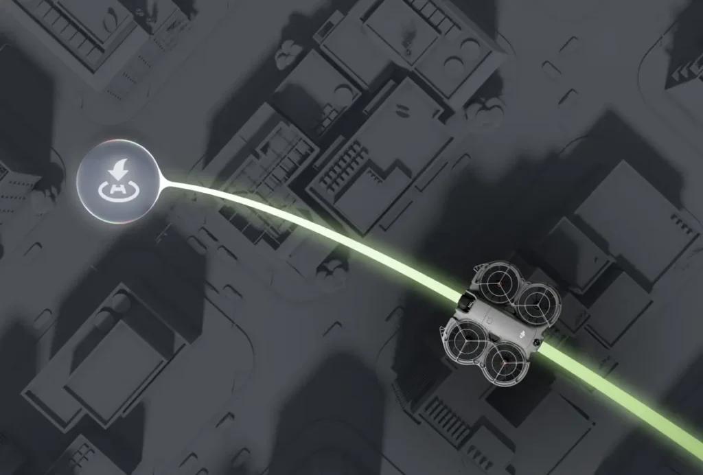 DJI NEO 2return to home