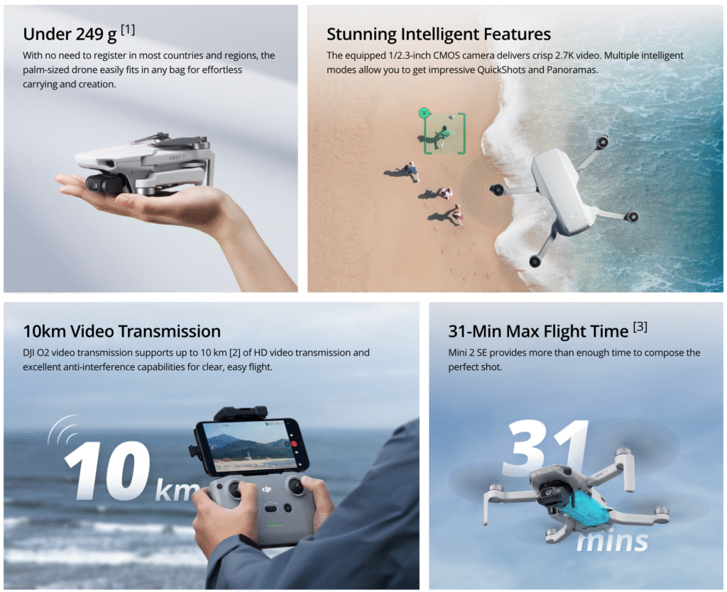 dji mini 2 se