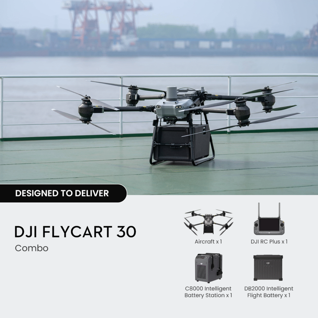 DJI FlyCart 30 Combo – Heavy-Lift Delivery Drone | Dronevex