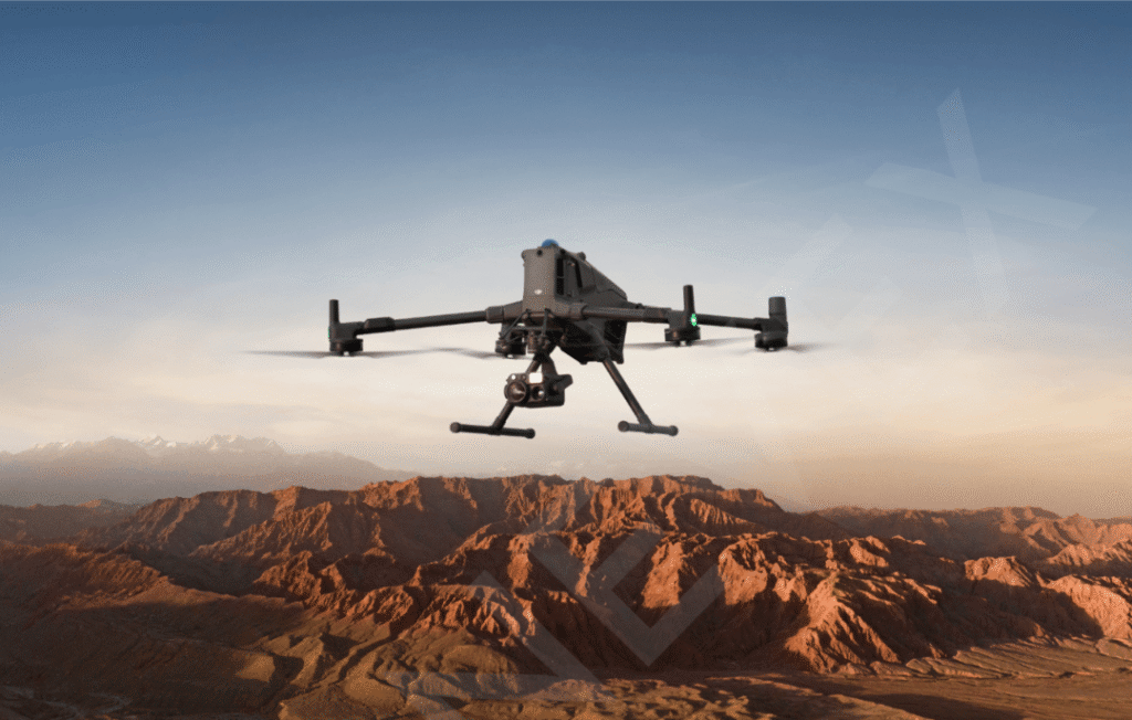 DJI Matrice 400 enterprise drone in outdoor flight for industrial inspection