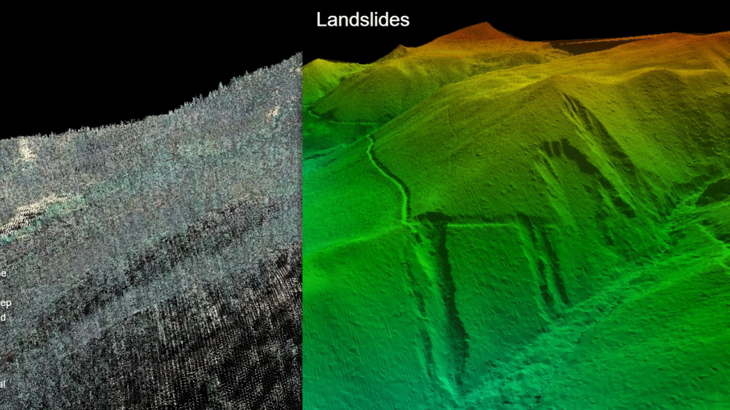 LiDAR point cloud mapping