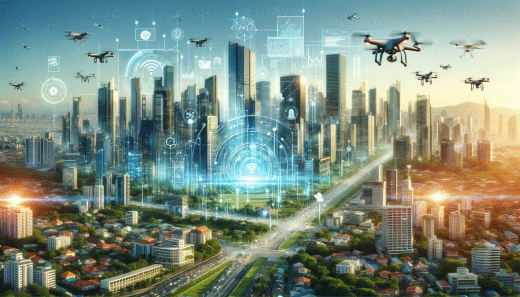 Smart City Drones in India