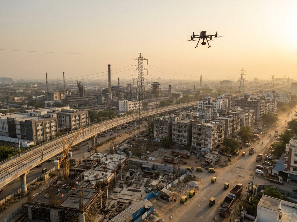 Industrial Drone Applications of Drones in India