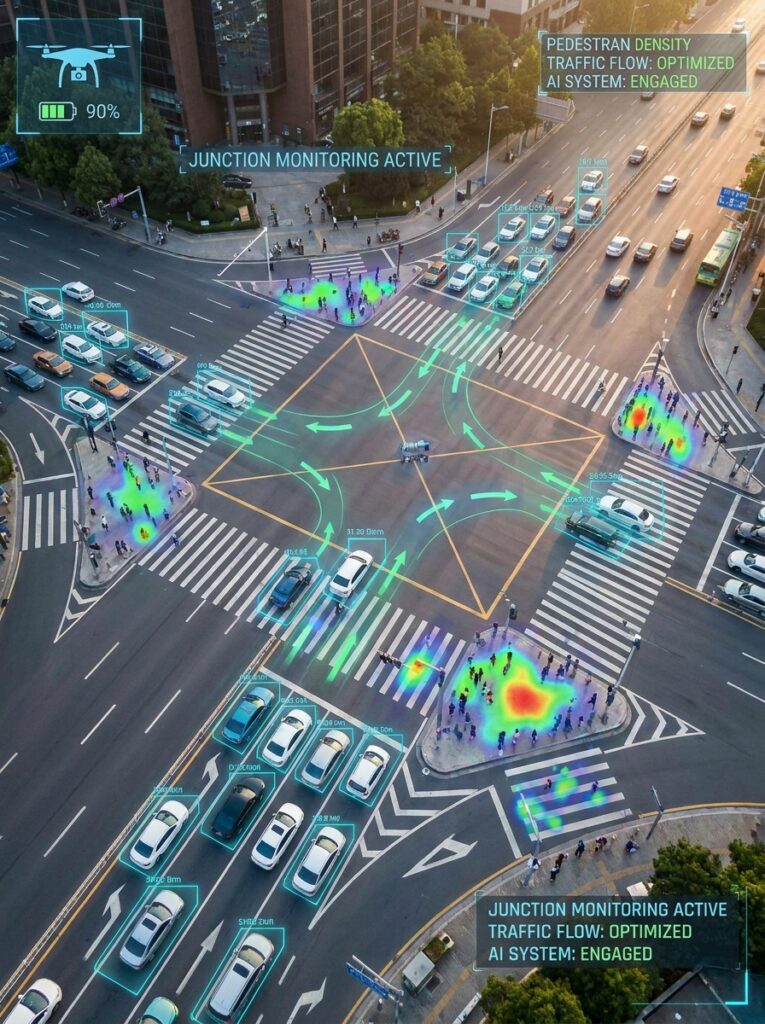 Smart City Surveillance Drone