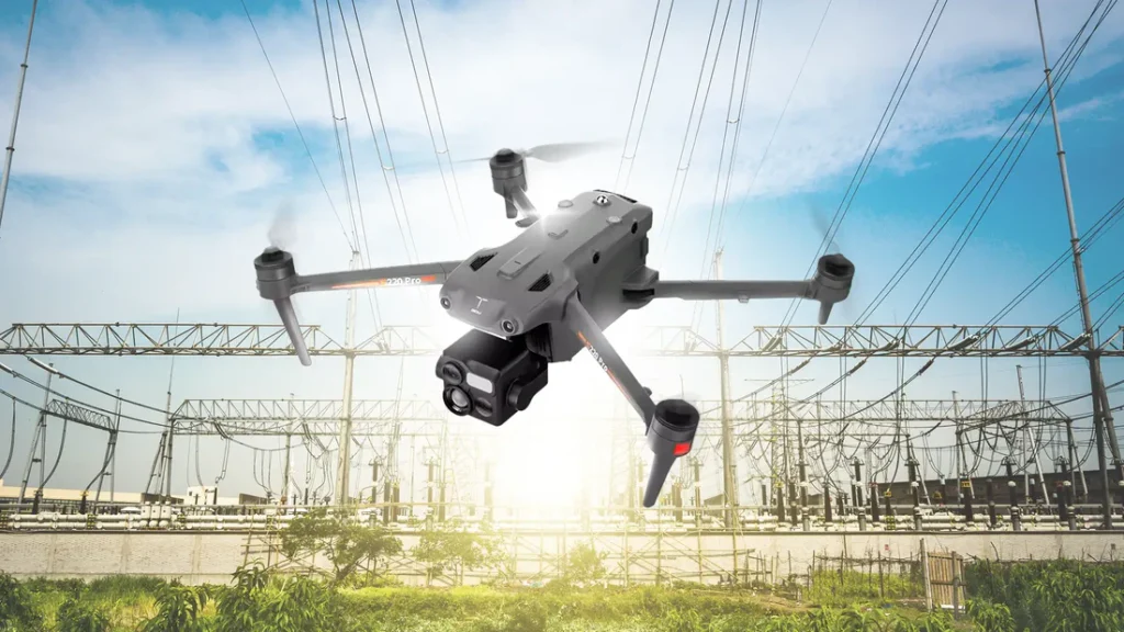 Industrial Infrastructure Drone Inspection