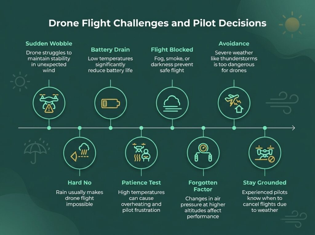 Drone Flight Challenges